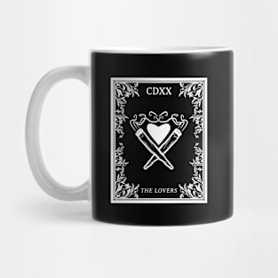 Lovers 420 Tarot Joint - Black Mug